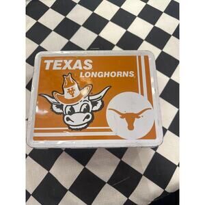 Texas Longhorn Metal Lunchbox with thermos 2007 football college Austin
